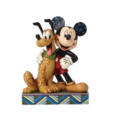Disney Traditions - Mickey and Pluto, Best Pals